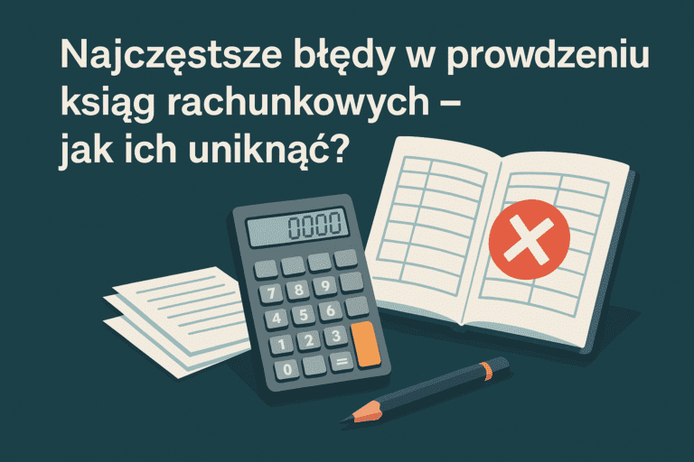Najczęstrze błędy w prowadzeniu ksiąg